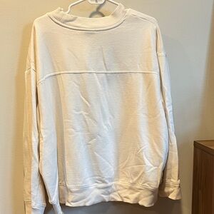 a new day Women's Cream Crewneck Sweater